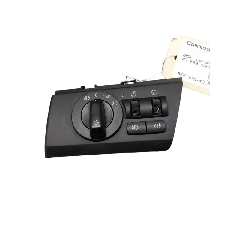 Commande de phare BMW X3 E83 Photo n°1
