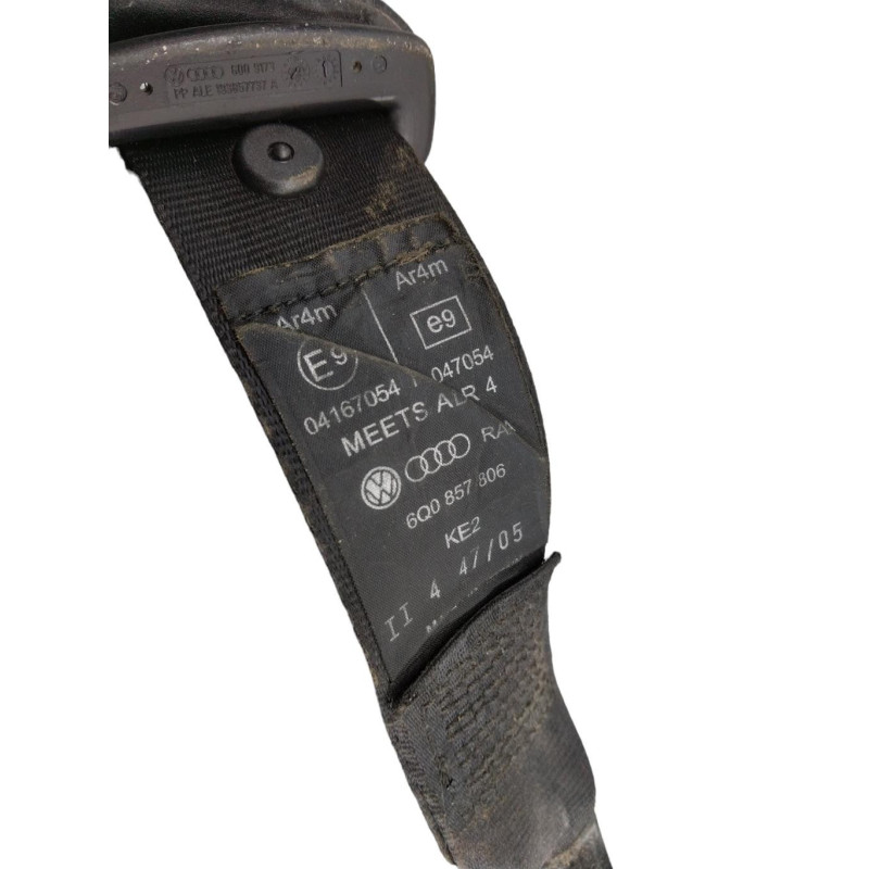 Ceinture arriere droit VOLKSWAGEN POLO 4 Photo n°1