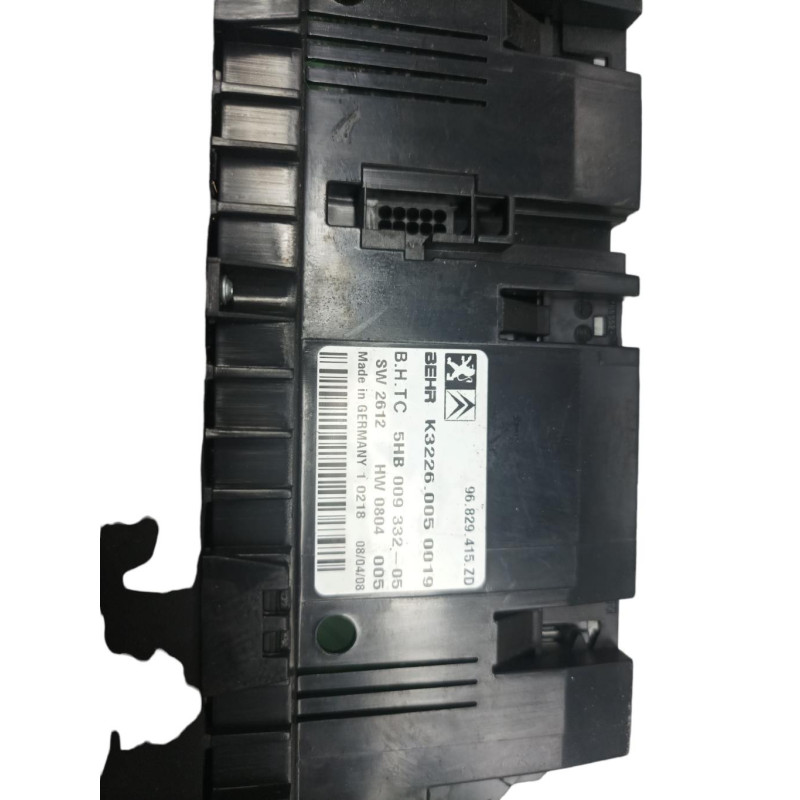 Commande chauffage CITROEN C5 2 Photo n°1
