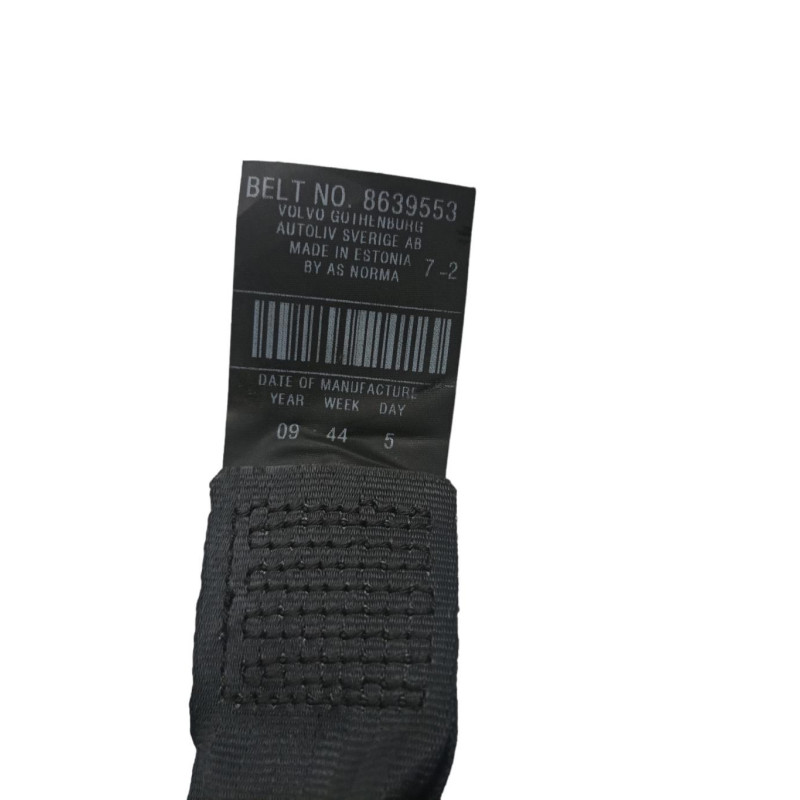 Ceinture arriere droit VOLVO V 50 Photo n°1