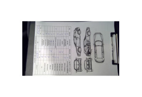 Poignee interieur arriere droit RENAULT CLIO 2 Photo n°14
