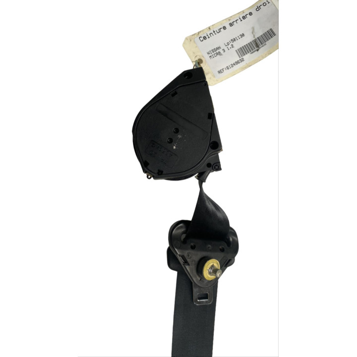 Ceinture arriere droit NISSAN MICRA 3 Photo n°3