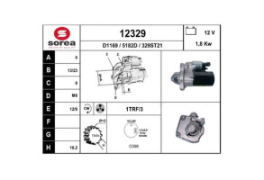Demarreur CITROEN C4 PICASSO 2 Photo n°5