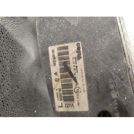 Optique avant principal gauche (feux)(phare) CITROEN XSARA PICASSO