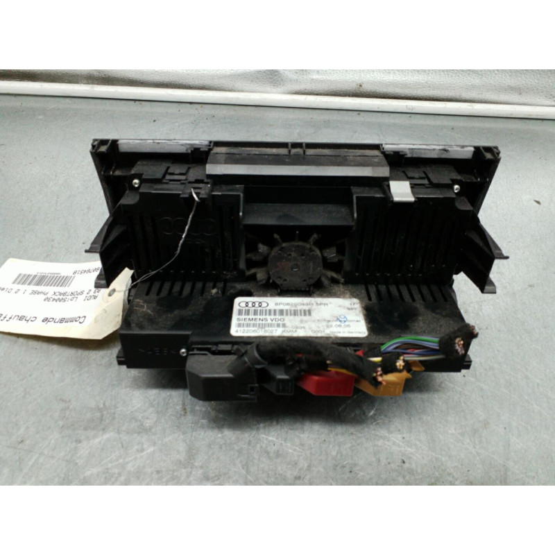 Commande chauffage AUDI A3 2 Photo n°1