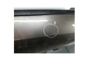 Pare choc arriere PEUGEOT 407 Photo n°1