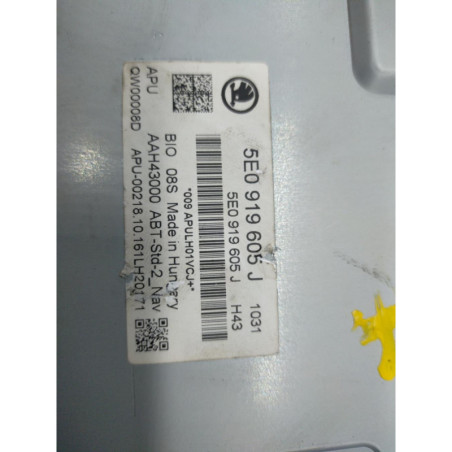 Ecran GPS SKODA OCTAVIA 3