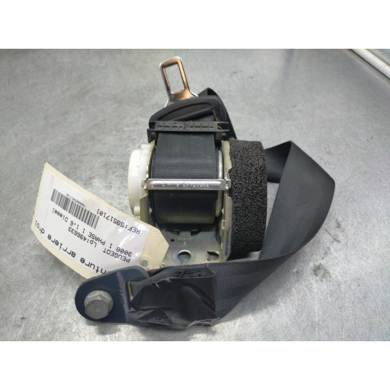 Ceinture arriere droit PEUGEOT 3008 1 Photo n°1