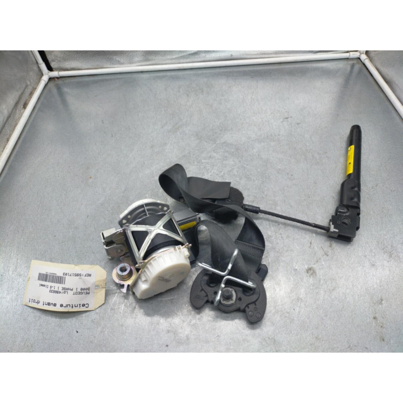 Ceinture avant droit PEUGEOT 3008 1 Photo n°1