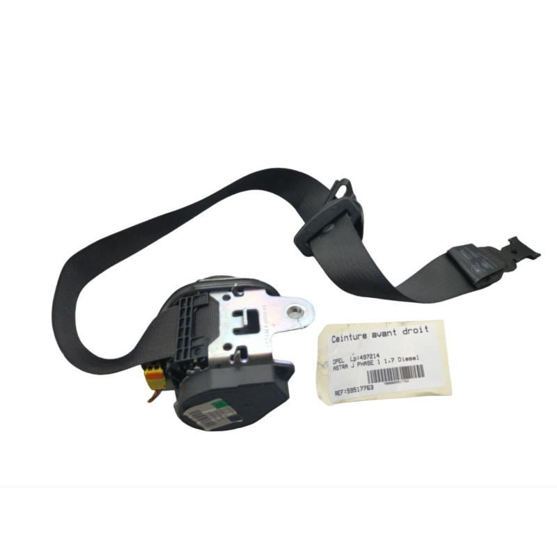 Ceinture avant droit OPEL ASTRA J Photo n°1