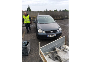Malle/Hayon arriere VOLKSWAGEN POLO 4 Photo n°13