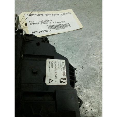 Serrure arriere gauche FIAT GRANDE PUNTO