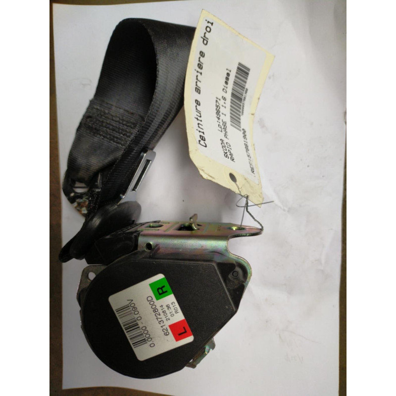 Ceinture arriere droit SKODA RAPID Photo n°1