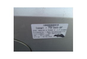 Bouton de warning OPEL MERIVA A Photo n°7