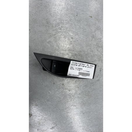 Interrupteur de leve vitre arriere droit OPEL ASTRA J