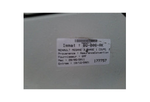 Bouton de demarrage RENAULT MEGANE 3 Photo n°5