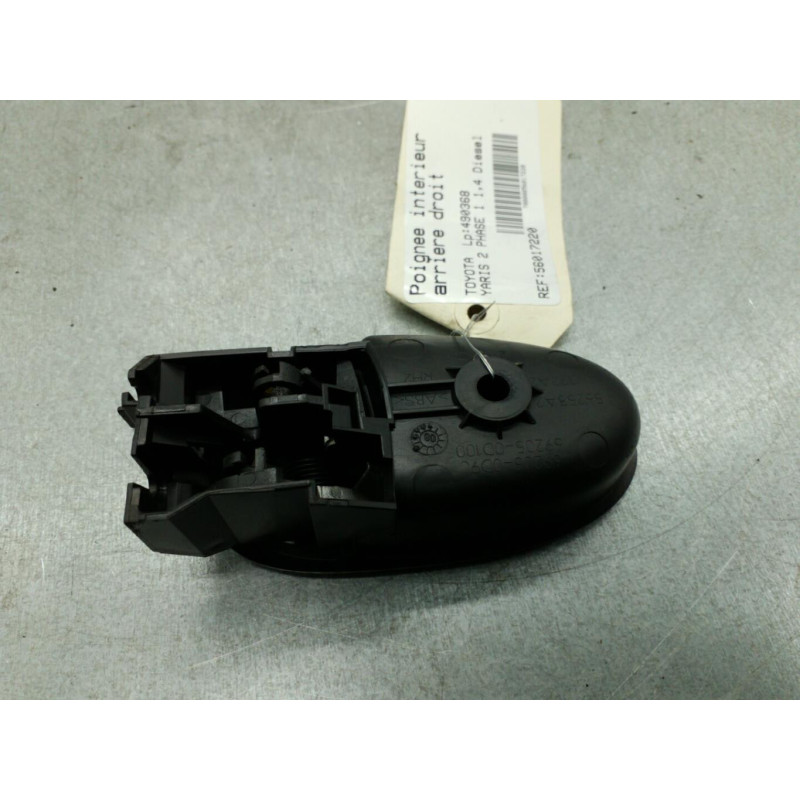 Poignee interieur arriere droit TOYOTA YARIS 2 Photo n°1