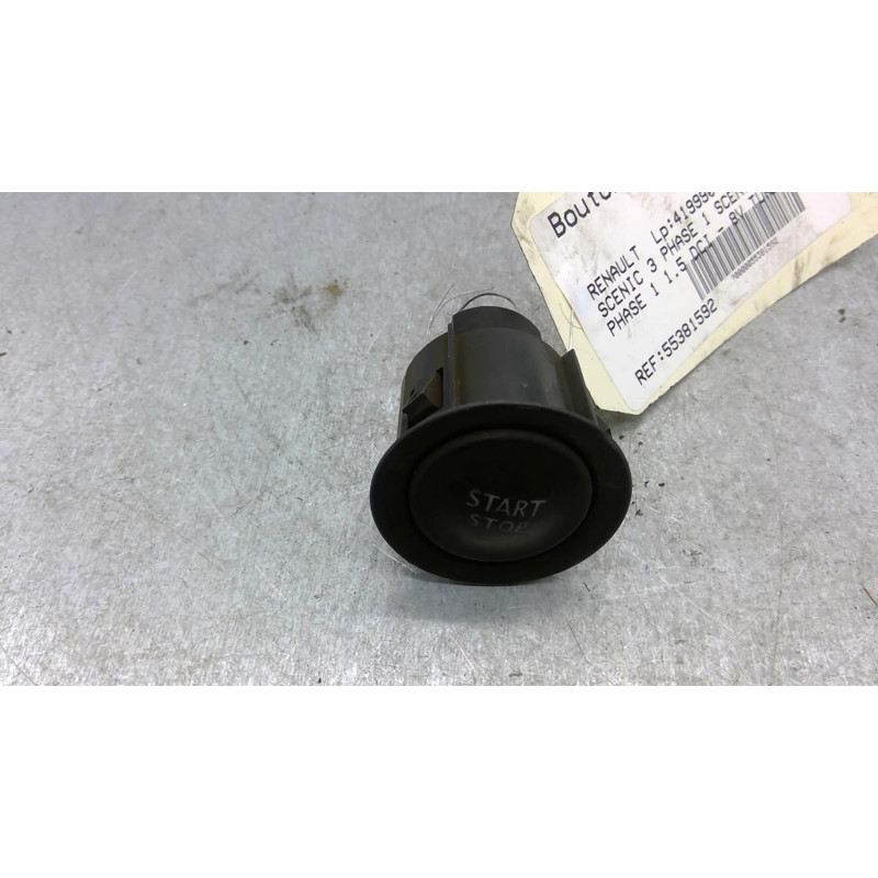 Bouton de demarrage RENAULT SCENIC 3 Photo n°1