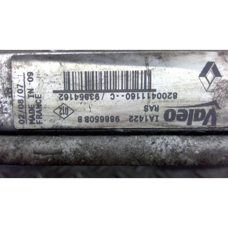 Echangeur air (Intercooler) OPEL VIVARO 1 Photo n°1
