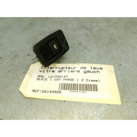 Interrupteur de leve vitre arriere gauche BMW SERIE 1 E87