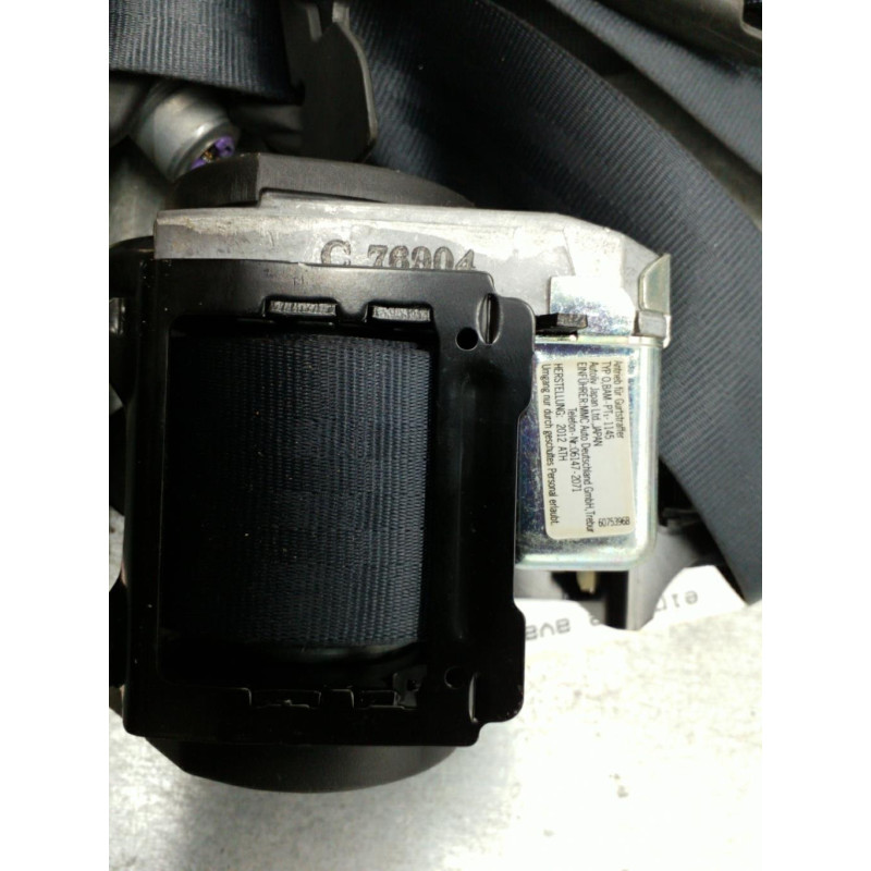 Ceinture avant droit CITROEN C4 AIRCROSS Photo n°1