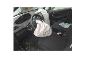 Poignee interieur arriere gauche PEUGEOT 208 1 Photo n°7