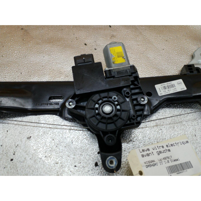 Leve vitre electrique avant gauche NISSAN QASHQAI 2 Photo n°1