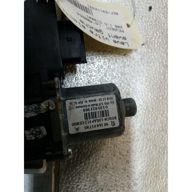 Leve vitre electrique avant gauche PEUGEOT 208 1 Photo n°1