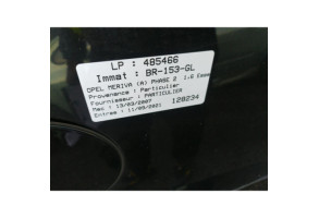 Commodo d'essuie glaces OPEL MERIVA A Photo n°3