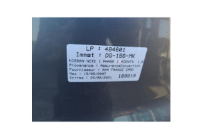 Trappe d'essence NISSAN NOTE 1 Photo n°8