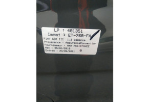 Bouton de warning FIAT 500 2 Photo n°12