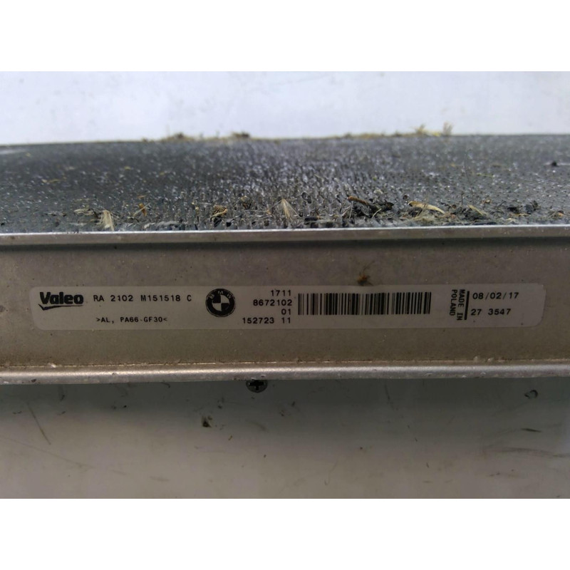 Radiateur eau BMW SERIE 1 F20 Photo n°1