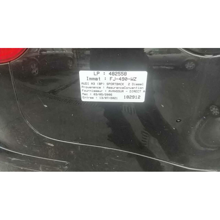 Interrupteur de leve vitre arriere droit AUDI A3 2 Photo n°11