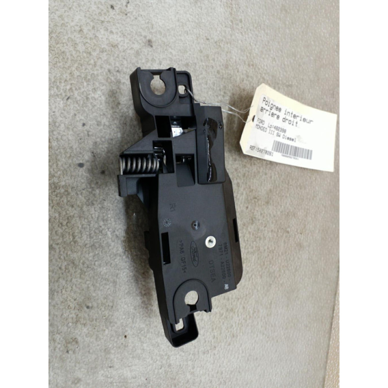 Poignee interieur arriere droit FORD MONDEO 3 Photo n°1
