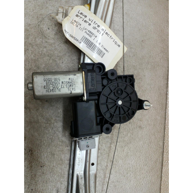Leve vitre electrique arriere droit LANCIA DELTA 3 Photo n°1