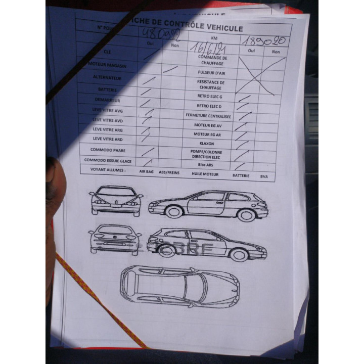 Vase de lave glace OPEL MERIVA A Photo n°7