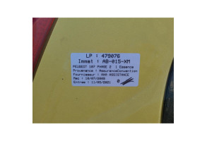 Moteur essuie glace arriere PEUGEOT 107 Photo n°16