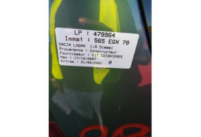 Charniere de capot DACIA LOGAN MCV 1 Photo n°4