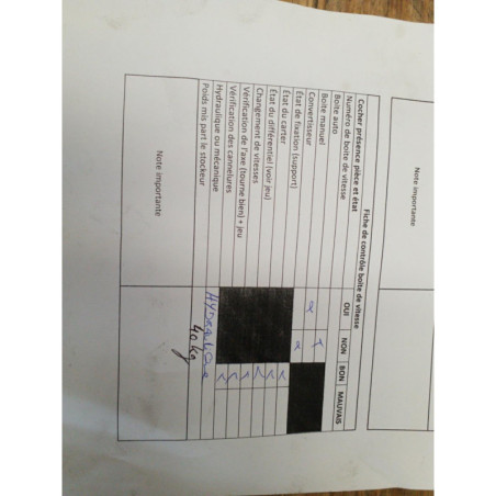 Boite de vitesses ALFA ROMEO 147