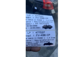 Vitre arriere droit TOYOTA YARIS 2 Photo n°3
