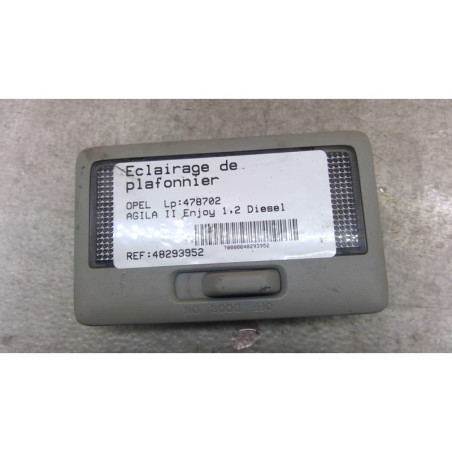 Eclairage de plafonnier OPEL AGILA B
