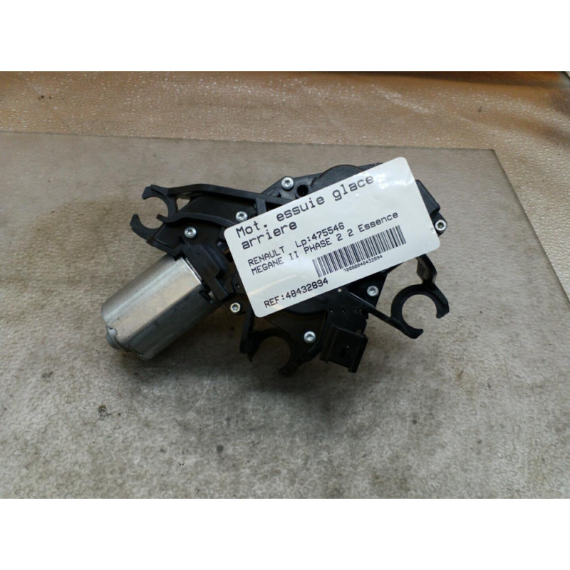 Moteur essuie glace arriere RENAULT MEGANE 2 Photo n°1