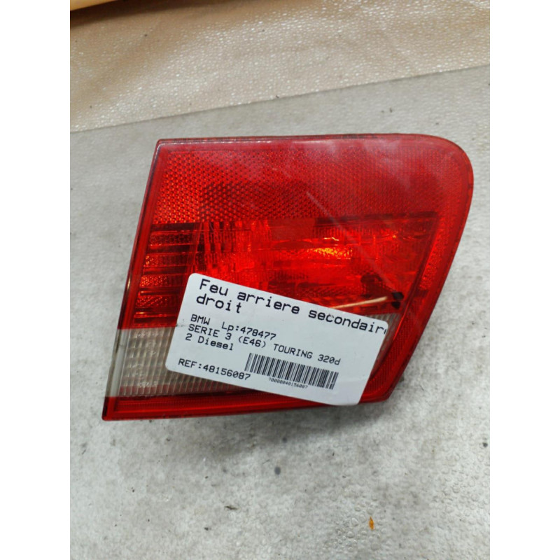 Feu arriere secondaire droit (feux) BMW SERIE 3 E46 Photo n°1
