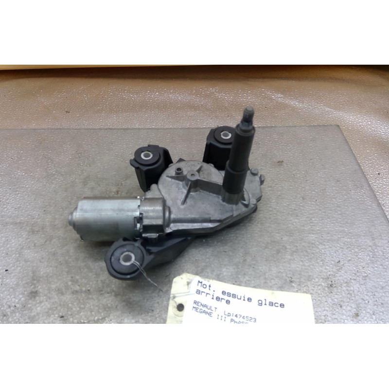 Moteur essuie glace arriere RENAULT MEGANE 3 Photo n°1