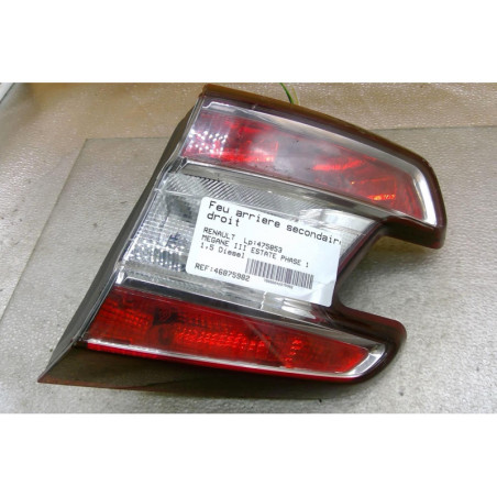 Feu arriere secondaire droit (feux) RENAULT MEGANE 3