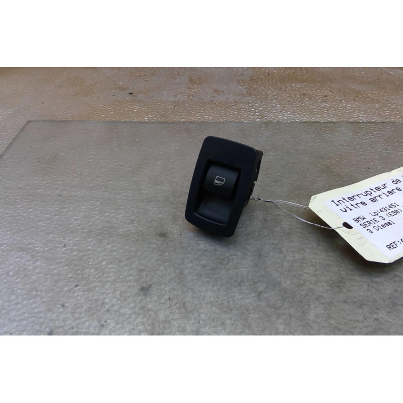 Interrupteur de leve vitre arriere droit BMW SERIE 3 E90 Photo n°1