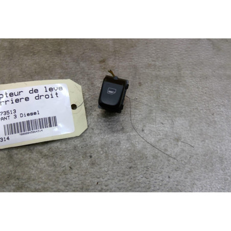 Interrupteur de leve vitre arriere droit AUDI A4 3