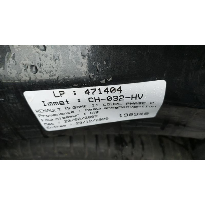Poignee porte avant gauche RENAULT MEGANE 2 Photo n°3