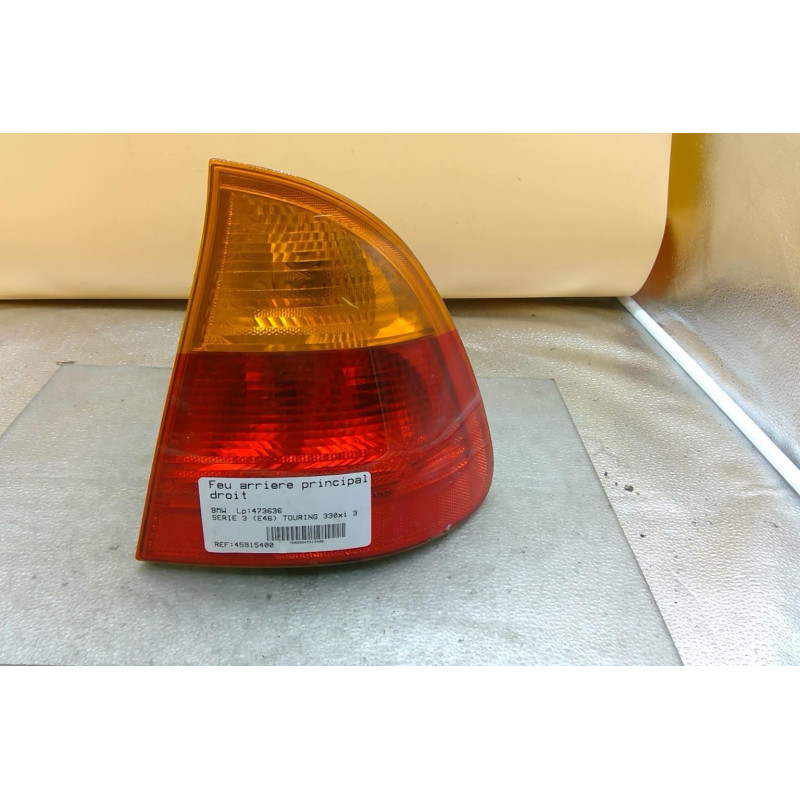 Feu arriere principal droit (feux) BMW SERIE 3 E46 Photo n°1