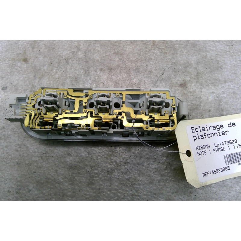 Eclairage de plafonnier NISSAN NOTE 1 Photo n°1